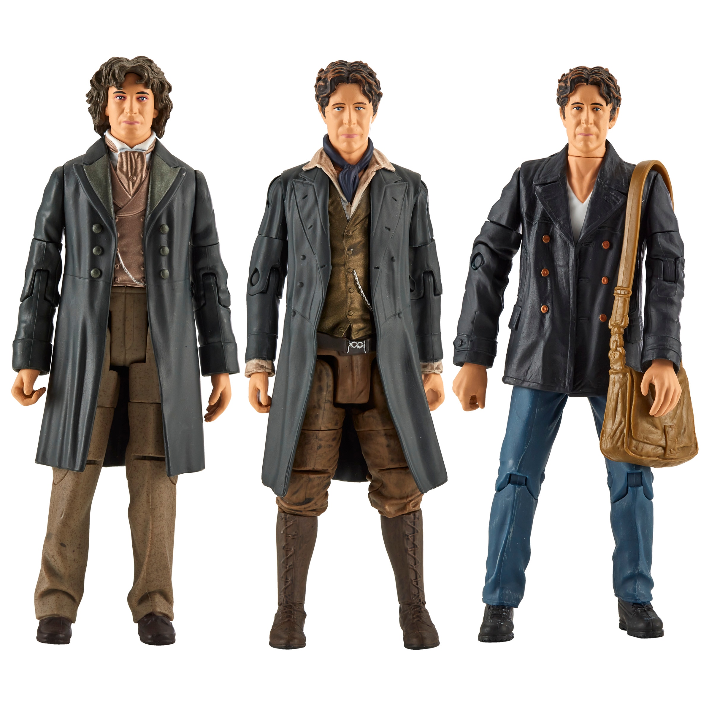 The Tenth Doctor and Eighth Doctor action figures, coming soon